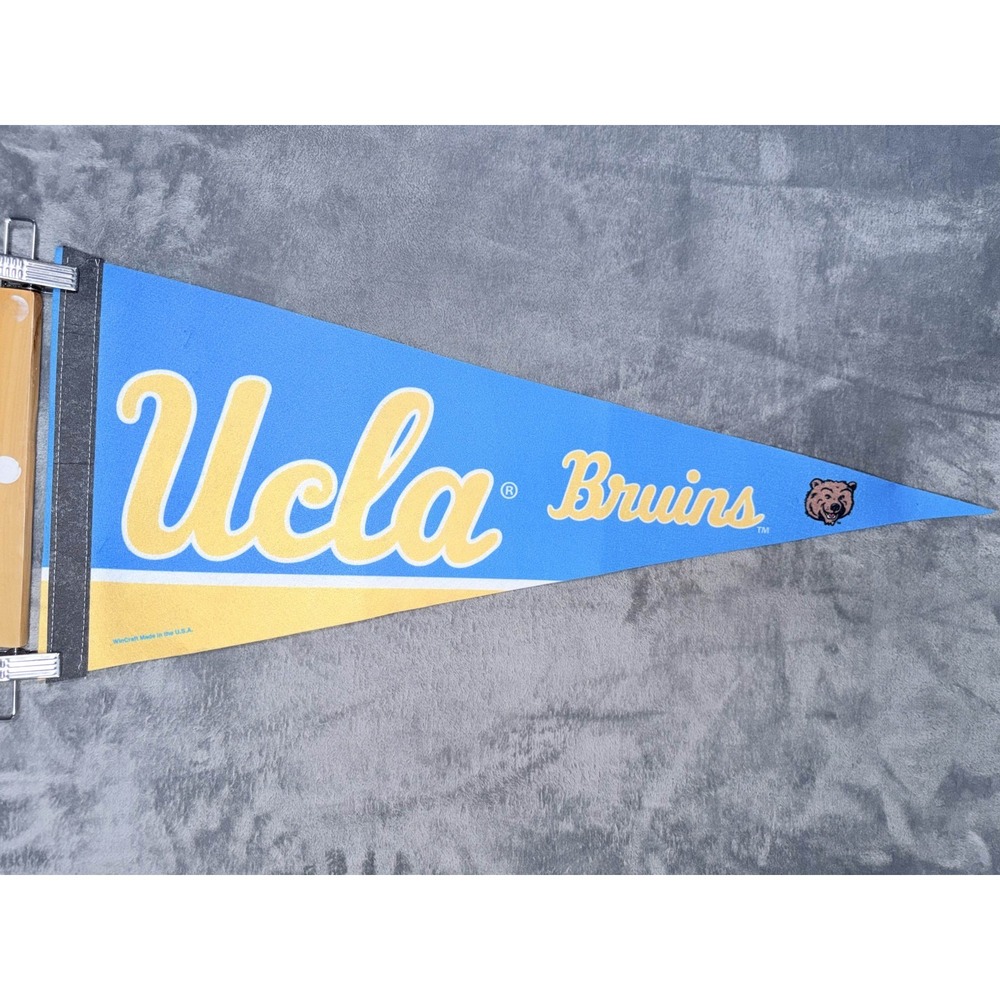 UCLA Bruins Pennant College NCAA Fan Collectible Blue Gold 29 Inch Decor